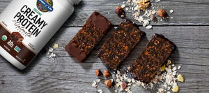 Creamy Chocolate Oat Bars by Gwen Eager