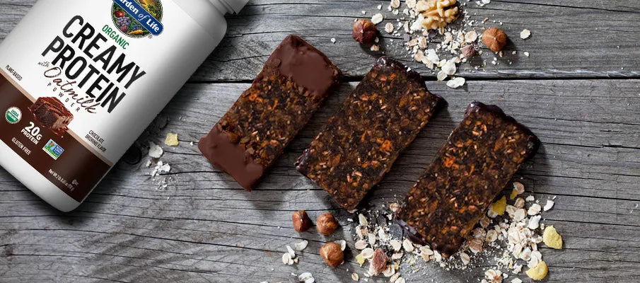 Creamy Chocolate Oat Bars by Gwen Eager