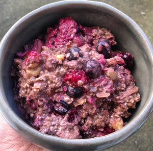 Breakfast of Champions- Chocolate & Berry Overnight Oats by Gemma