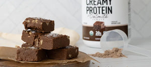 Vegan Chocolate Pecan Fudge by Gwen Eager