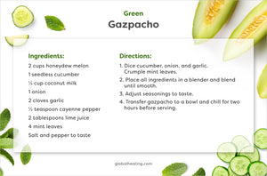 Vegan Green Gazpacho Recipe