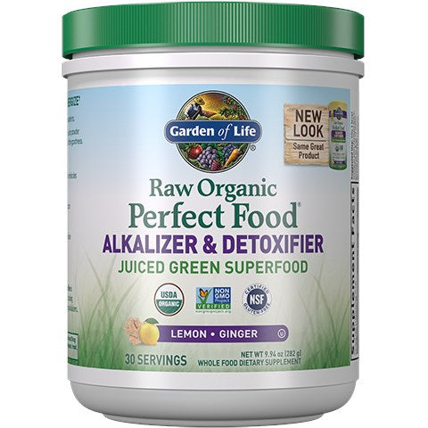 Perfect Food Raw Alkalizer & Detoxifier - 285g powder