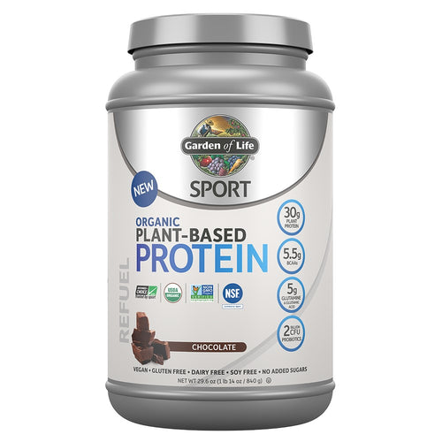 Sport Organic Plant Protein, Chocolate - 840g