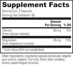 Calcium & Magnesium Orotate