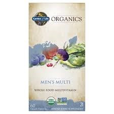 Organics  Mens Multi - 60 tablets