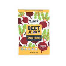 Organic Beet Jerky - Ginger Teriyaki - 6 x 57g