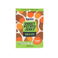 Organic Sweet Potato Jerky - Garlic Herb  ( Single )